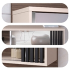 Estante Para Tv Com Nicho Mackay Nogueira Off White