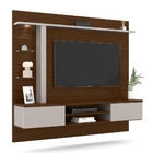 Estante Para Tv Com Prateleiras Kemp Nogueira Off White