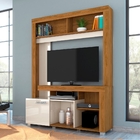 Estante Para Tv Com Prateleiras Lowry Naturale Off White