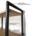 Estante Para Tv Industrial Urban Com 200cm Freijo / Preto