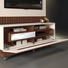 Estante Para Tv Lake Com Espelho Creme Caiena