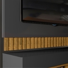 Estante Para Tv Lake Com Espelho Creme Caiena