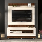 Estante Para Tv Lake Com Espelho Creme Caiena