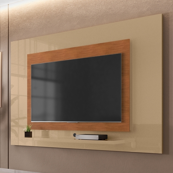 Estante Para Tv Santos 2.2 Champagne/cedro