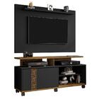 Estante Para Tv Zagrebe Preto Madeira