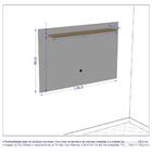Estante Para Tv Zagrebe Preto Madeira