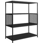 Estante Paricel Preta 77 Cm