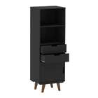 Estante Paris Preto Acinzentado