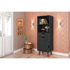 Estante Paris Preto Acinzentado