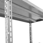 Estante Pesada 8 Bandejas 40cm Cinza