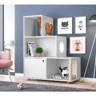 Estante Pet Siamês 1 Pt Branca