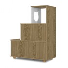 Estante Pet Siamês Mel E Branca