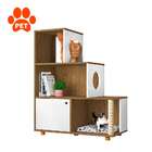 Estante Pet Siamês Mel E Branca