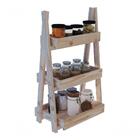 Estante Pinus Madeira Pinus Armário E Organizador