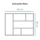 Estante Pipa 80 X 60 Cm
