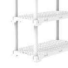 Estante Plástica Multiuso Modular Grifit 60 Com 5 Prateleiras