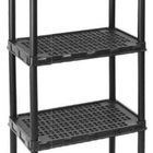 Estante Plastica Veneza 5 Prateleiras Suporta Ate 12k Por Pra