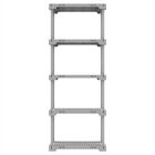 Estante Poly Com 5 Prateleiras Branco