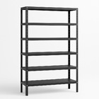 Estante Prateleira Aço Dupla 6 Bandeja 90cm Preto - Rede Móve