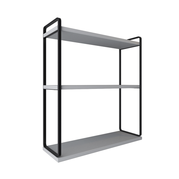 Estante Prateleira Suspensa Parede Tripla Nicho Sala Banheiro