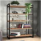 Estante Premium Prateleiras Em Madeira De Aço