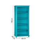 Estante Provençal Com 5 Nichos - Azul