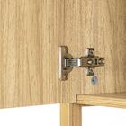 Estante Quadra Com 2 Portas - Natural