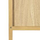 Estante Quadra Com 4 Nichos - Natural