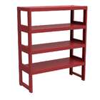 Estante Quadra Com 4 Prateleiras Merlot