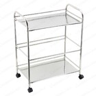 Estante Rack De Aço Inox Prateleira 3 Elementos Guimmis.casa