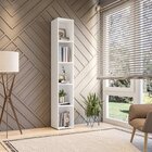 Estante/rack Horizontal Ou Vertical 5 Nichos 186cmx30cm Liver