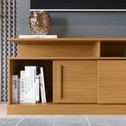 Estante Rack Painel Home Tv 48 50 55 60 Polegadas Porta Corre