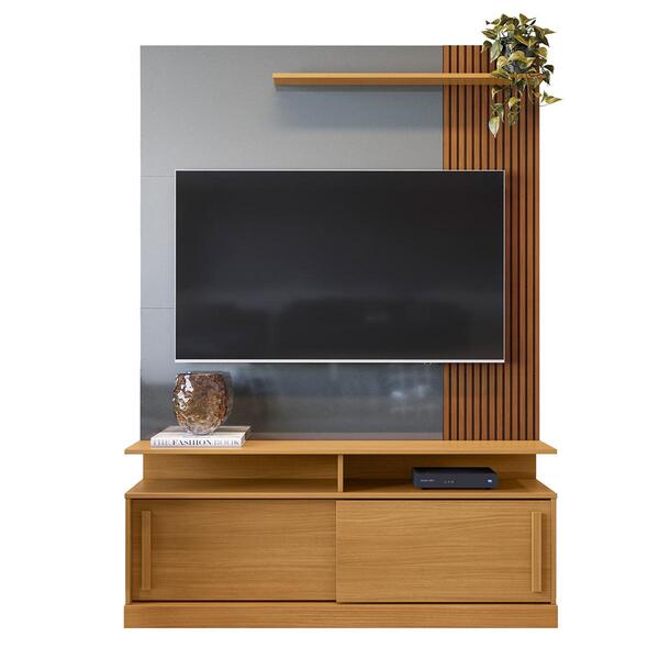 Estante Rack Painel Home Tv 48 50 55 60 Polegadas Porta Corre