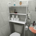 Estante Rack Para Banheiro Lavanderia Com Prateleiras Organiz