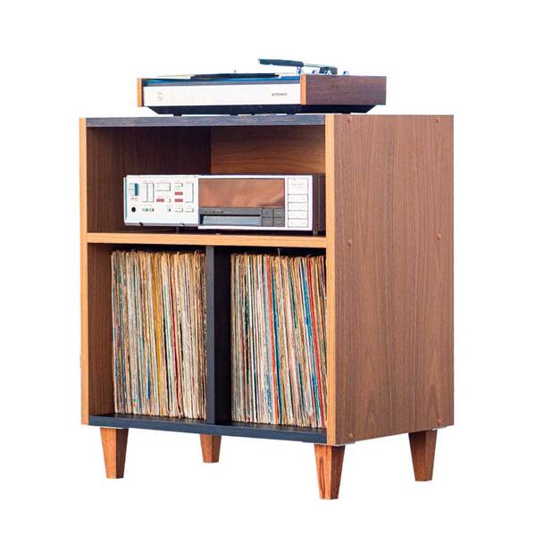 Estante Rack Para Discos Lps E Aparelhos