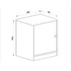 Estante Raquel 1 Pt Branca