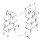 Estante Retrô Ii Branca E Amarela