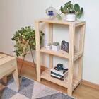 Estante Ripada 3 Prateleira Fortaleza 95x60x33 Em Madeira De