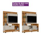 Estante Ripado Home Para Tv Até 50 Polegadas 2 Portas 4 Prate