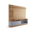 Estante Ripado Home Theater Para Tvs Até 65 Polegadas Com Led