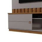 Estante Ripado Para Tv 70 Polegadas Florianópolis Grigio Fosc