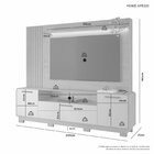 Estante Ripado Para Tv Até 65 Polegadas 190cmx200cmx41cm Com