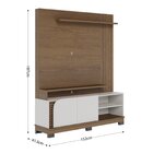 Estante Ripado Para Tv Até 65 Polegadas 2 Portas Jurerê 150cm