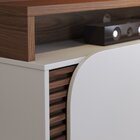 Estante Ripado Para Tv Até 65 Polegadas 2 Portas Jurerê 150cm