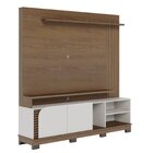 Estante Ripado Para Tv Até 75 Polegadas 2 Portas Jurerê 180cm