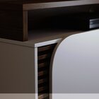 Estante Ripado Para Tv Até 75 Polegadas 2 Portas Jurerê 180cm