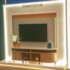 Estante Ripado Para Tv Curvo Até 65 Polegadas 183cm Daytona F