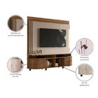 Estante Ripado Para Tv Curvo Até 65 Polegadas 183cm Daytona F