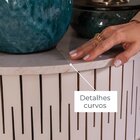 Estante Ripado Para Tv Curvo Até 65 Polegadas 183cm Daytona F