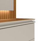 Estante Ripado Rack Com Painel Ripado Para Tv Até 75 Polegada